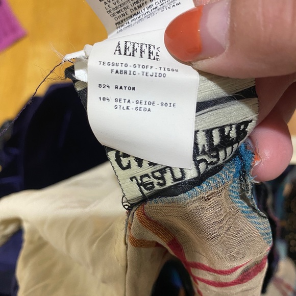 Vintage Jean Paul Gaultier Velvet Dress Size 6 - Picture 12 of 13